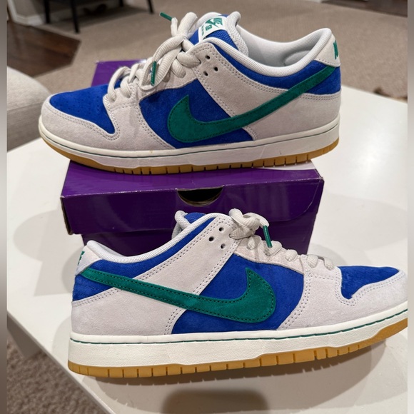 Dunk Low Pro SB 'Hyper Royal Malachite', Mens 9.5 - Picture 5 of 14
